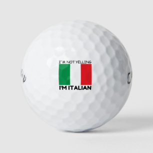 BALLES DE GOLF YELLING ITALIEN