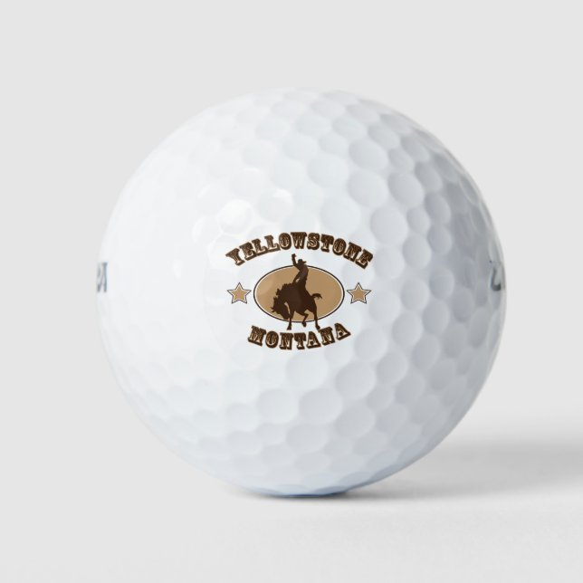 Balles De Golf Yellowstone Montana (Devant)
