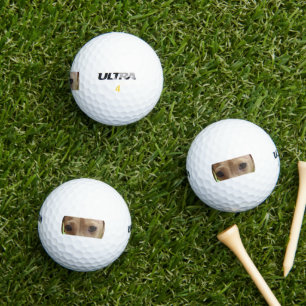 Balles De Golf Yeux crème Dachshund