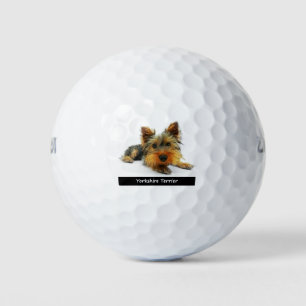 Balles De Golf Yorkshire Terrier