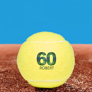 Balles De Tennis 60e anniversaire pour lui - 60 ans Cadeau Tartan P