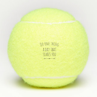 Balles De Tennis A day that scares you black