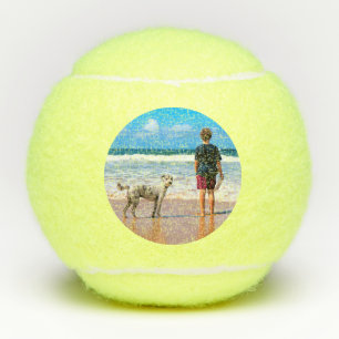 Balles de tennis à photo personnalisée avec la con