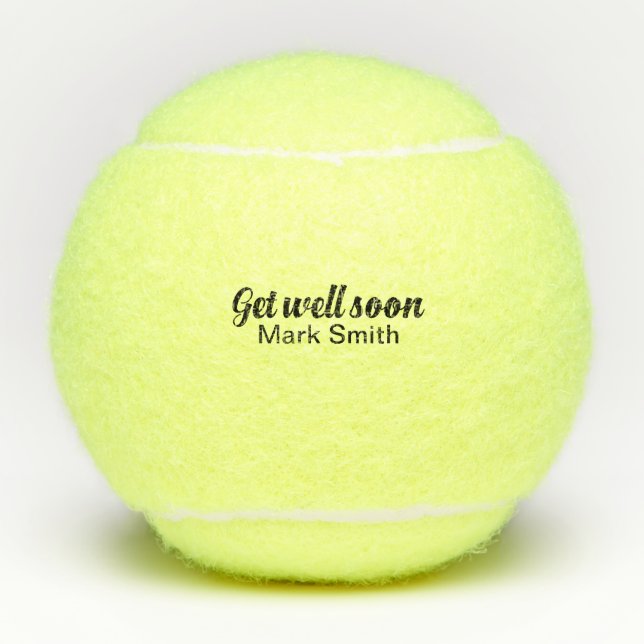 Balles De Tennis Allez-y bientôt (Devant)