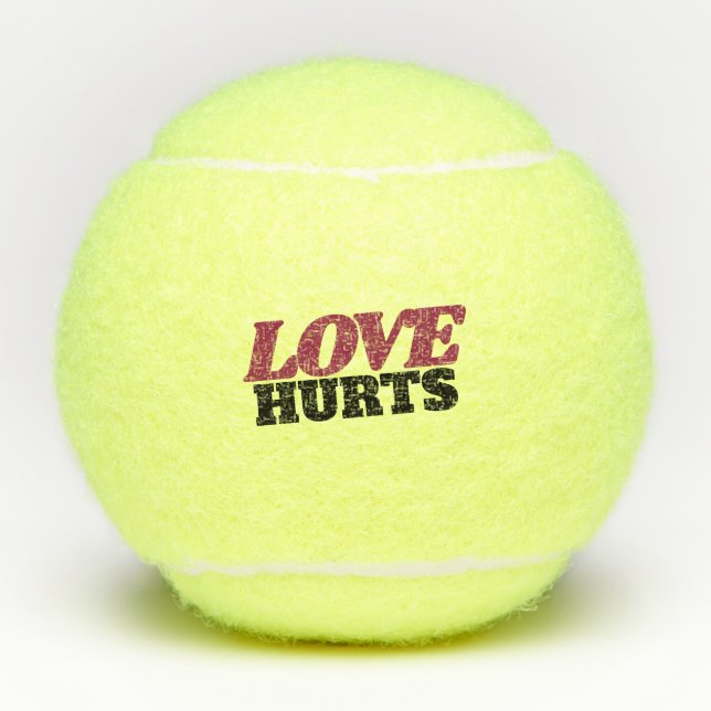 Balles De Tennis Amour amusant Blessures (Devant)