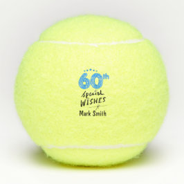 Balles De Tennis Anniversaire 60 ans