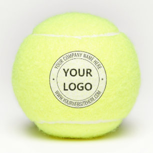 Balles de Tennis avec Texte de Logo ou Photo Perso