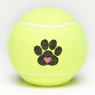 Balles De Tennis Bal de tennis Empreinte de patte