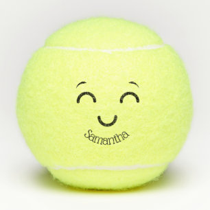 Balles De Tennis Bal De Tennis Face Cute