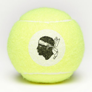 Balles De Tennis Bal de Tennis Patriotique avec Drapeau de Corse