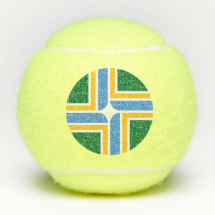 Balles De Tennis Bal de Tennis Patriotique avec Drapeau de Portland