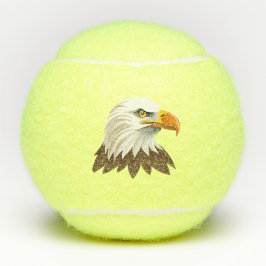 Balles De Tennis Bald eagle head