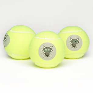 Balles De Tennis Ballons de tennis de loup d'Halloween