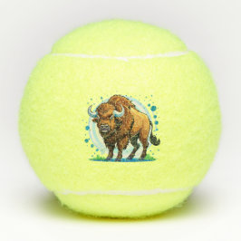 Balles De Tennis big horned bison