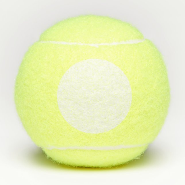 Balles De Tennis Blanc vert, Harpe, Merino, (Devant)