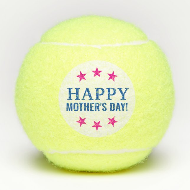 Balles De Tennis Bonne fête des mères (Devant)