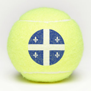 Balles De Tennis Boule de tennis de pénn avec drapeau du Québec, Ca
