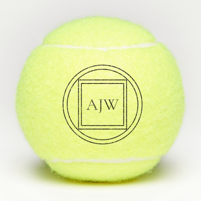 Balles De Tennis Boule de tennis personnalisée (Devant)