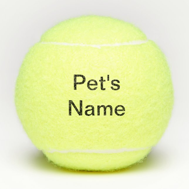 Balles De Tennis Boules faites sur commande (Devant)