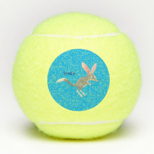 Balles De Tennis Caricature de bilby australien très heureuse
