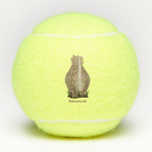 Balles De Tennis Caricature en élasmère de rhinocéros laineux
