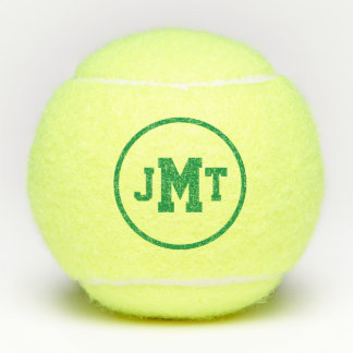 Balles de tennis cent pour cent américaines vertes