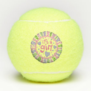 Balles De Tennis C'est une fille
