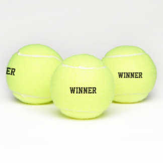 Balles De Tennis Champion Motivationnel de la Typographie
