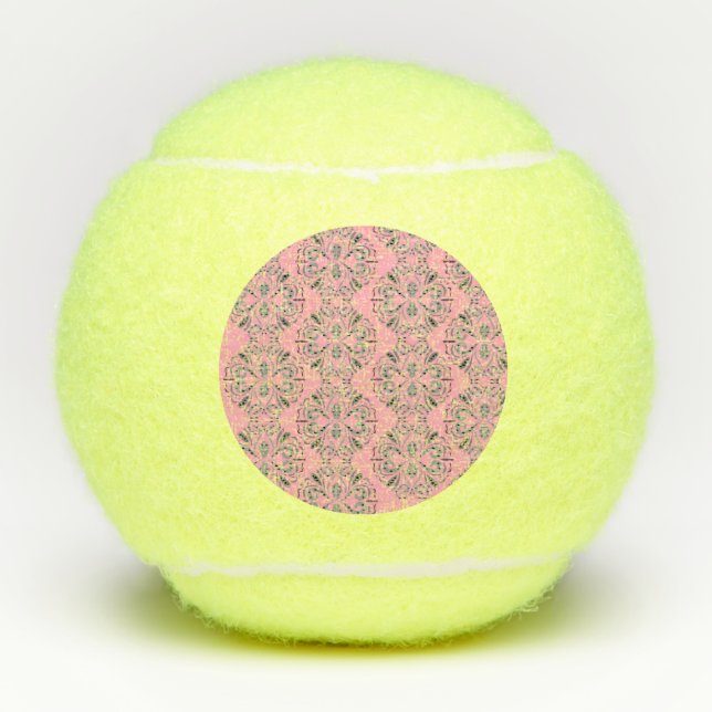 Balles De Tennis Championnat de penn de concepteurs, rose (Devant)