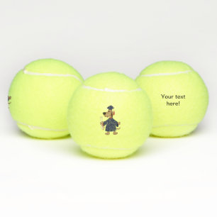 Balles De Tennis Clipart de graduation de chien