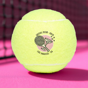Balles De Tennis Club de Tennis Social sur Mesure Week-end Enterrem