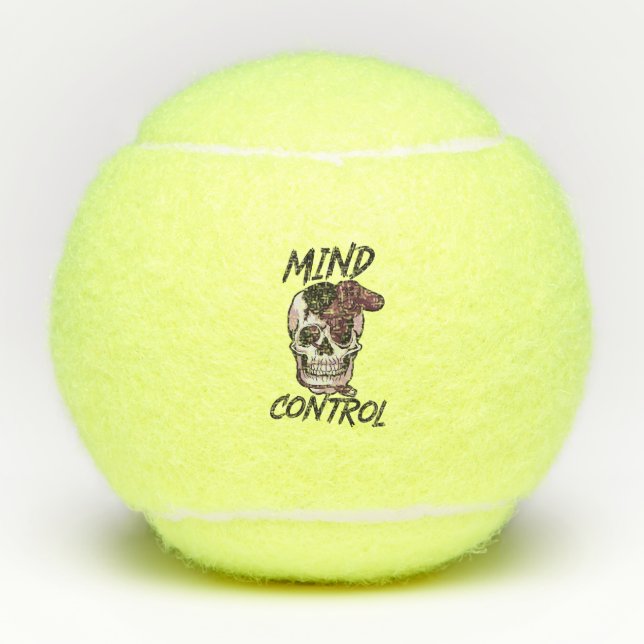 Balles De Tennis Conception de jeux de contrôle mental (Devant)
