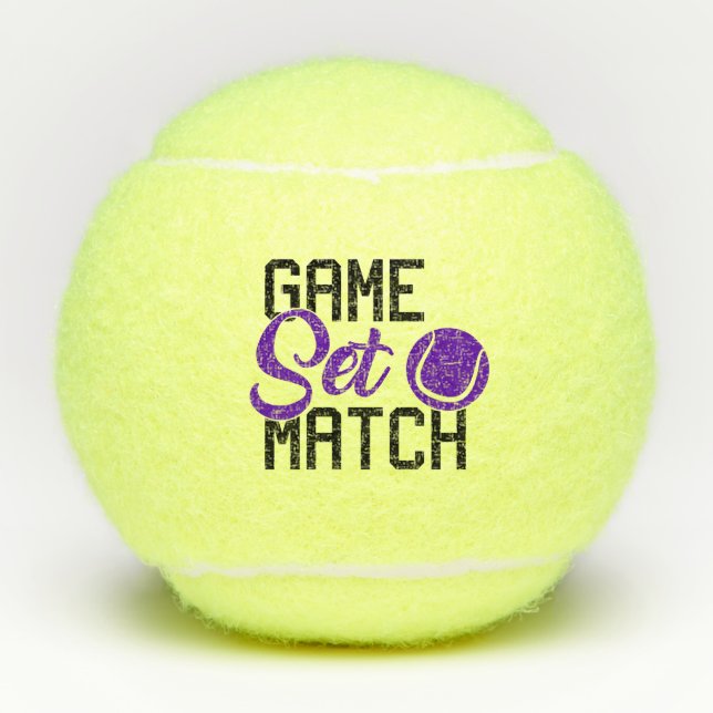 Balles De Tennis Correspondance de jeu (Devant)