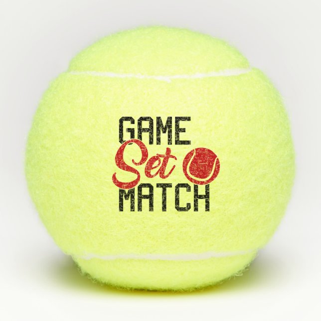 Balles De Tennis Correspondance de jeu (Devant)