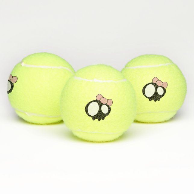Balles De Tennis Crâne dame (Multiple)