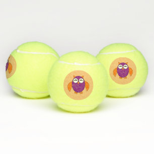 Balles De Tennis Cute Halloween Owl Tennis Balls