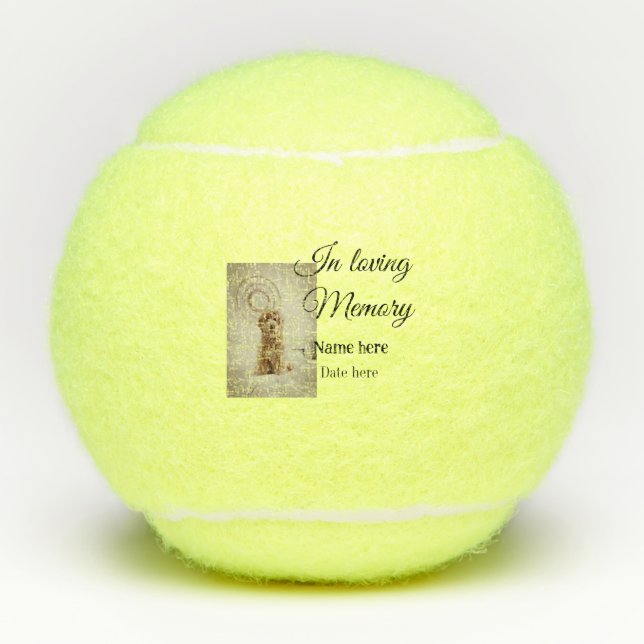 Balles De Tennis Dans l'amour mémoire mémorial gardien de l'amour a (Devant)