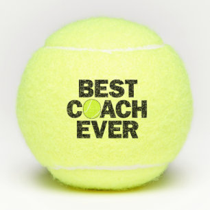 Balles de tennis d'entraîneur d'entraîneur de