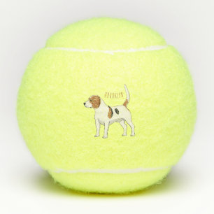 Balles De Tennis dessin animé de chien beagle