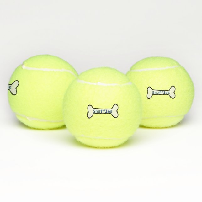 Balles de tennis d'os de chiens (Multiple)