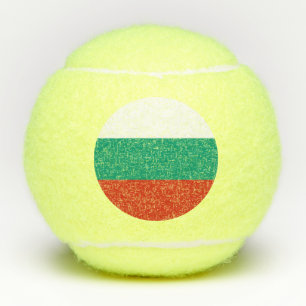 Balles De Tennis Drapeau Bulgare Patriotique