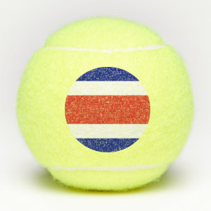 Balles De Tennis Drapeau civil du Costa Rica