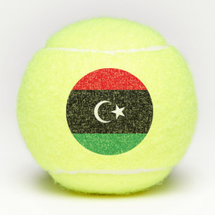 Balles De Tennis Drapeau de la Libye