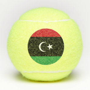 Balles De Tennis Drapeau de la Libye