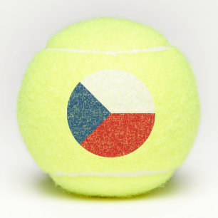 Balles De Tennis Drapeau de la République tchèque