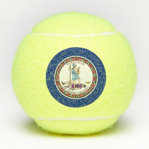 Balles De Tennis Drapeau de l'État de Virginie