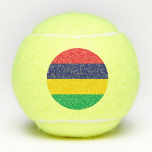 Balles De Tennis Drapeau de Maurice