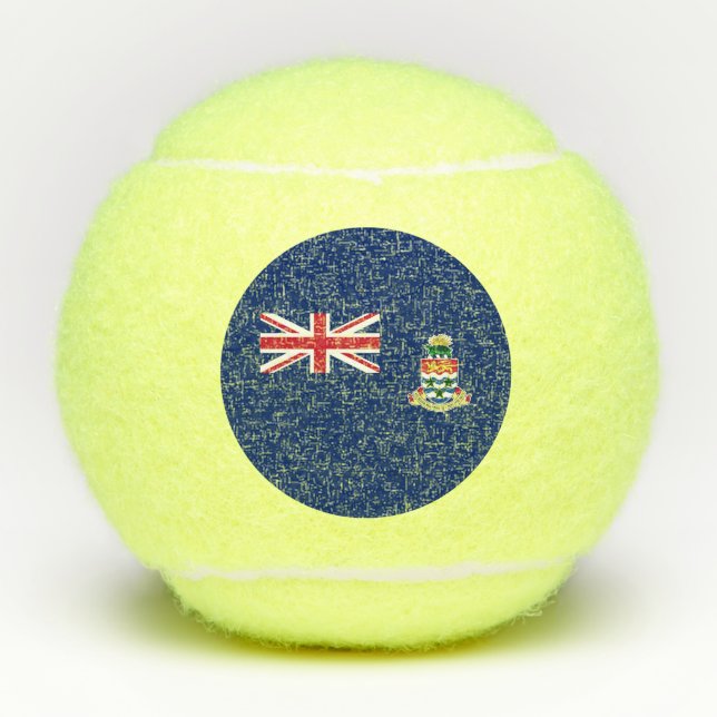 Balles De Tennis Drapeau des îles Caïmans (Devant)