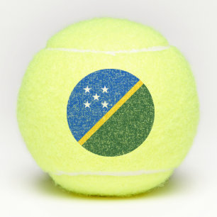 Balles De Tennis Drapeau des Îles Salomon