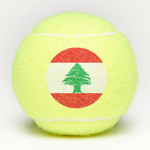 Balles De Tennis Drapeau du Liban